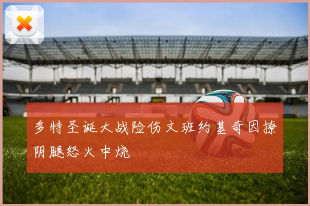 多特圣诞大战险伤文班约基奇因撩阴腿怒火中烧