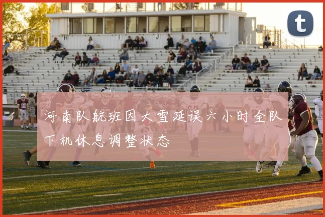 河南队航班因大雪延误六小时全队下机休息调整状态